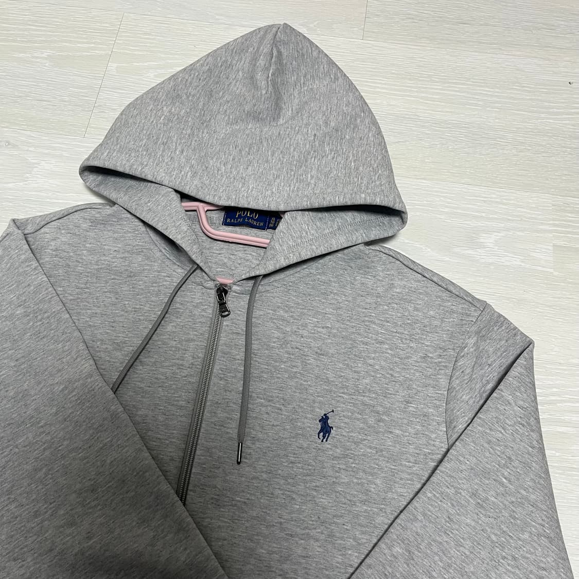 (XL) 폴로 랄프로렌 그레이 후드 집업 상품이미지1