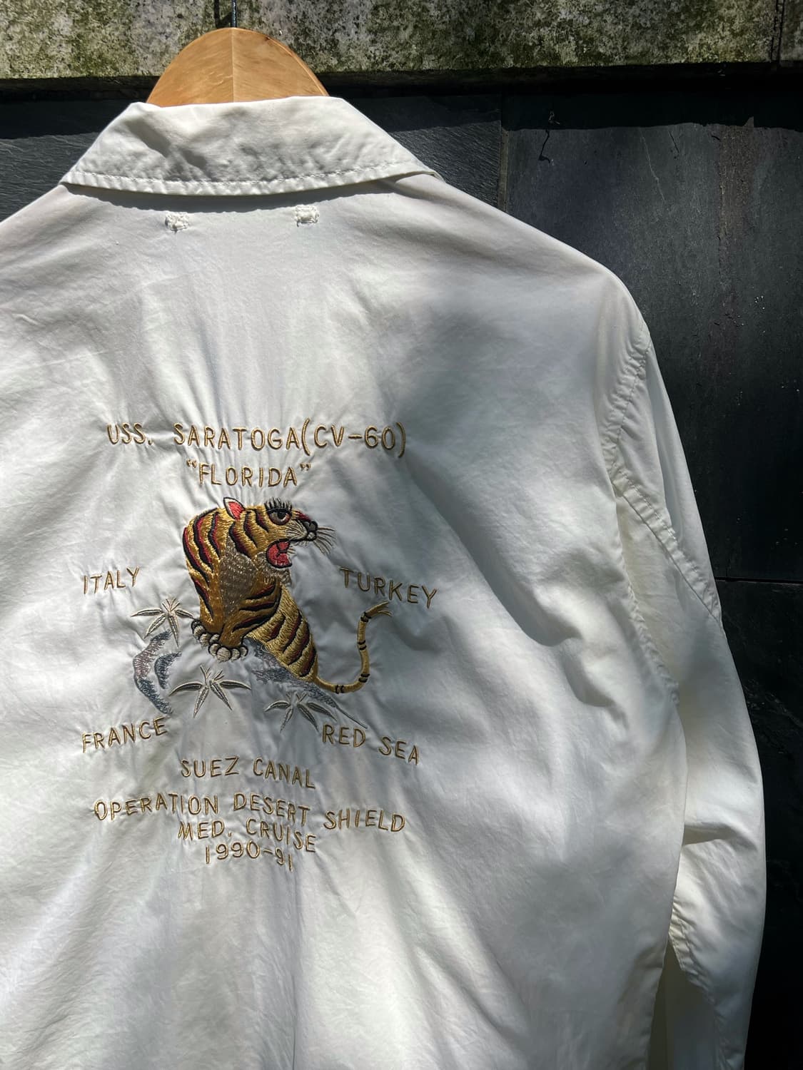 Avirex Souvenir Jacket White 상품이미지2