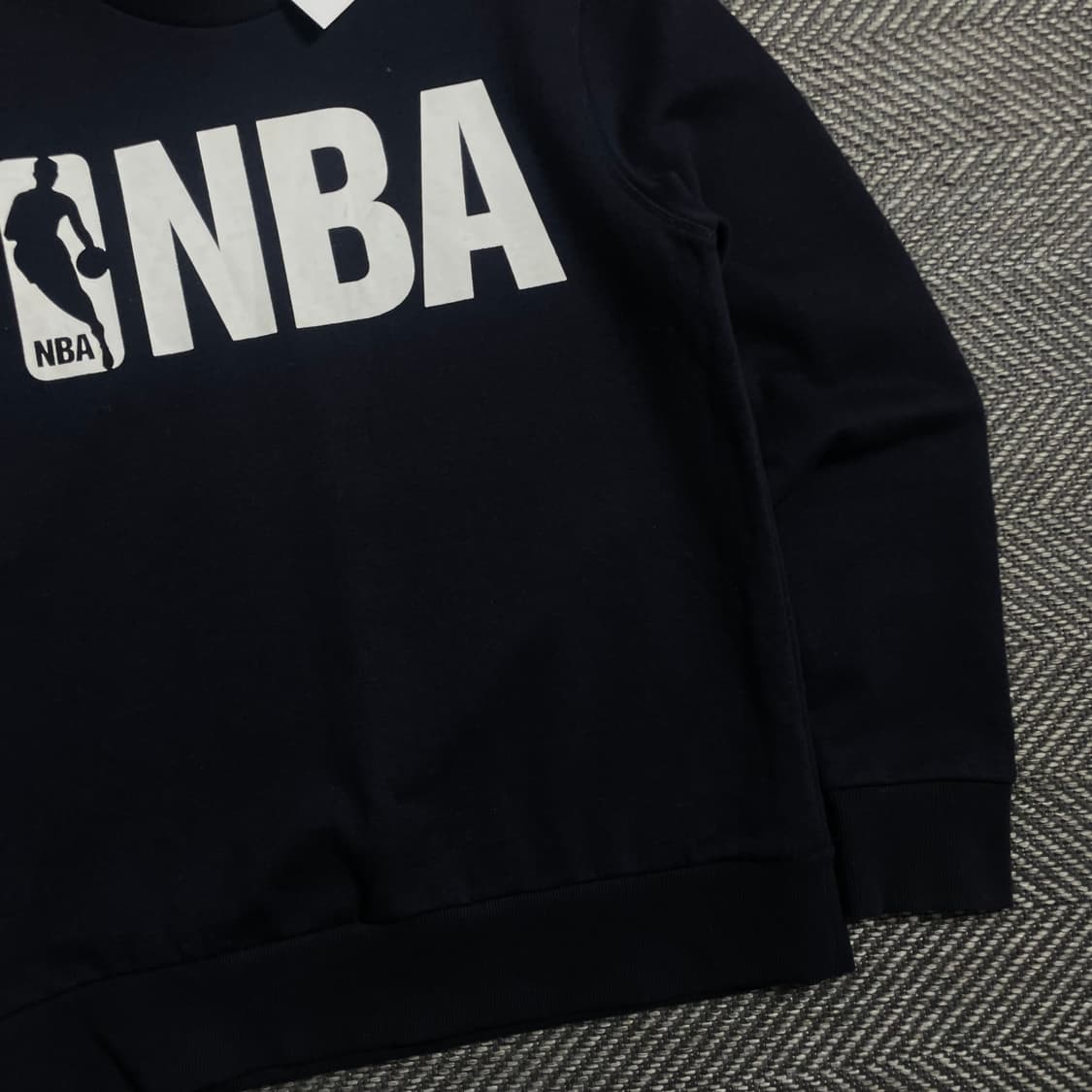 NBA 올드스쿨 빅로고 맨투맨 네이비o 4240 상품이미지2