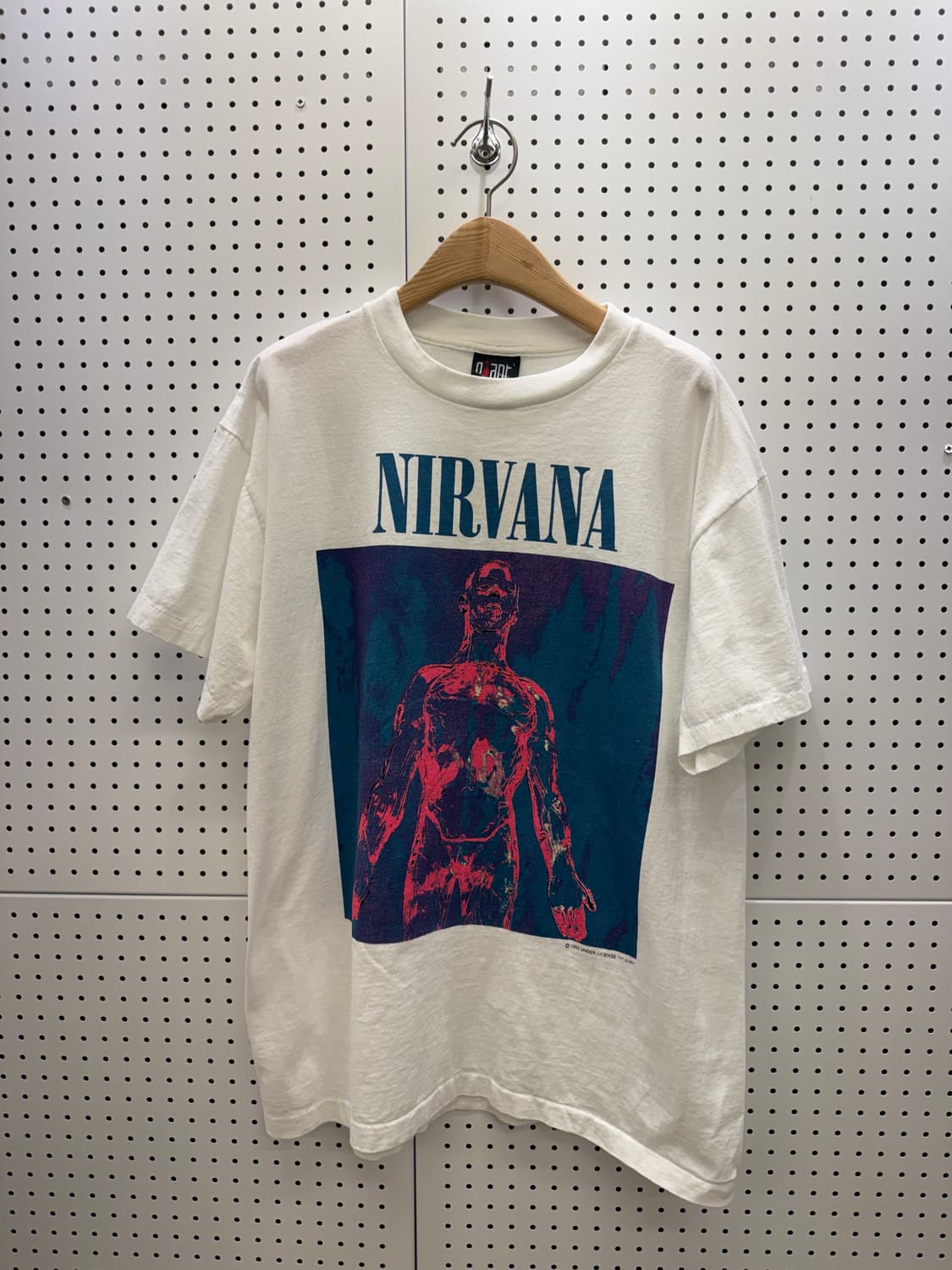 너바나 In Utero 프린트 반팔 티셔츠 U447 상품이미지2