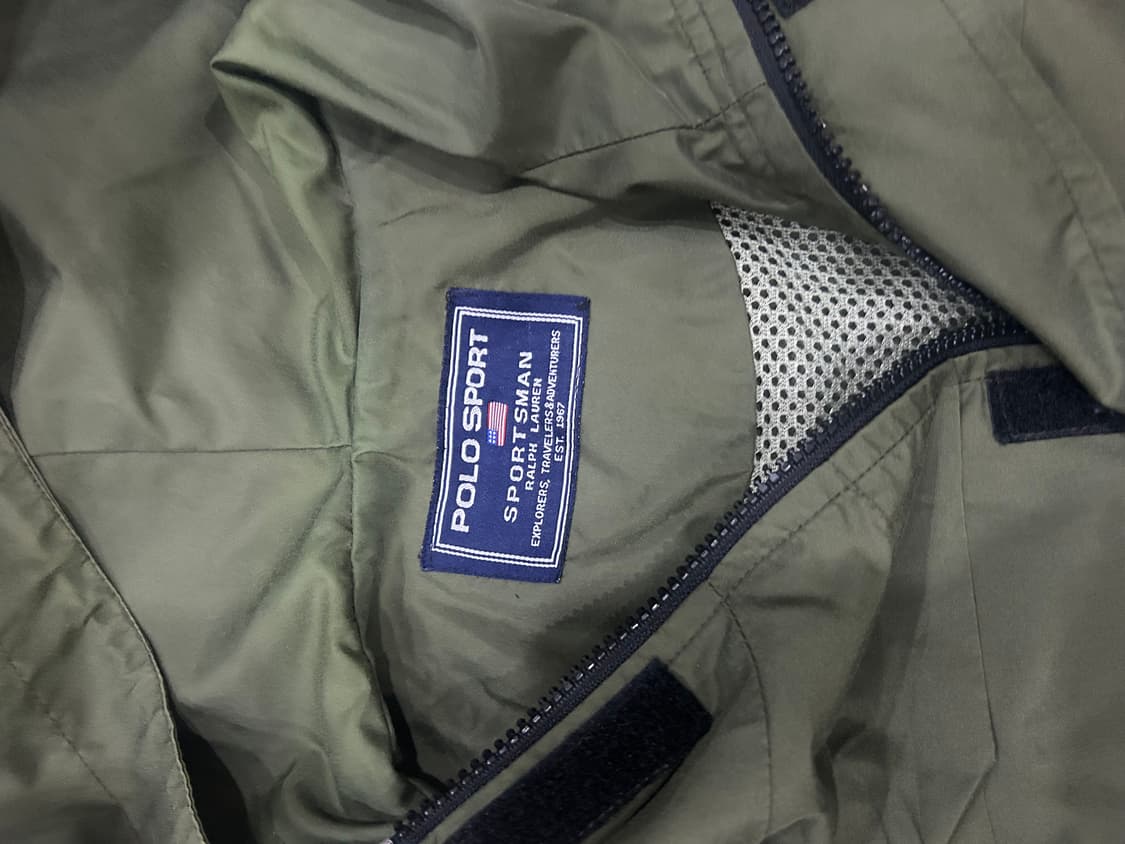 폴로 빈티지 바람막이 카키 상품이미지4
