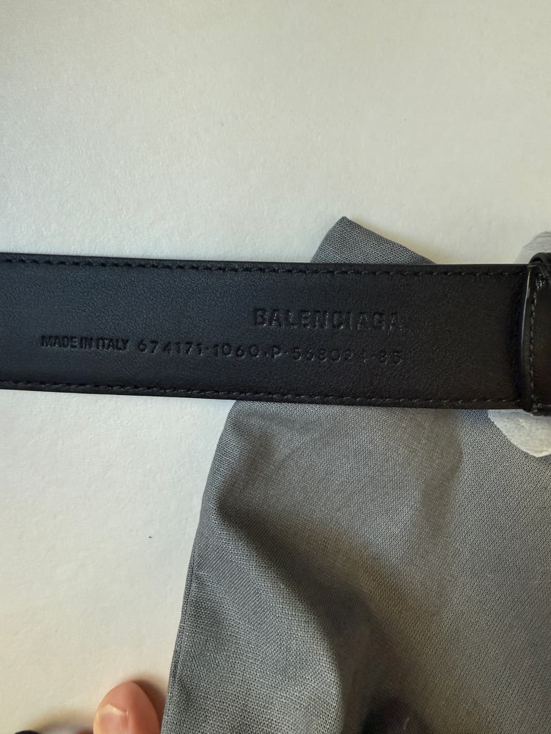 Balenciaga Belt BB Logo Buckle 상품이미지7