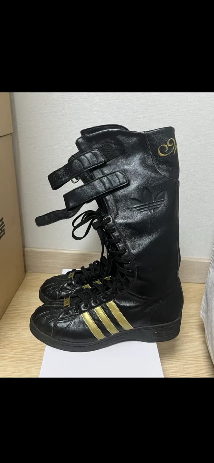 아디다스X미시엘리엇 콜라보 롱부츠 235 상품이미지5