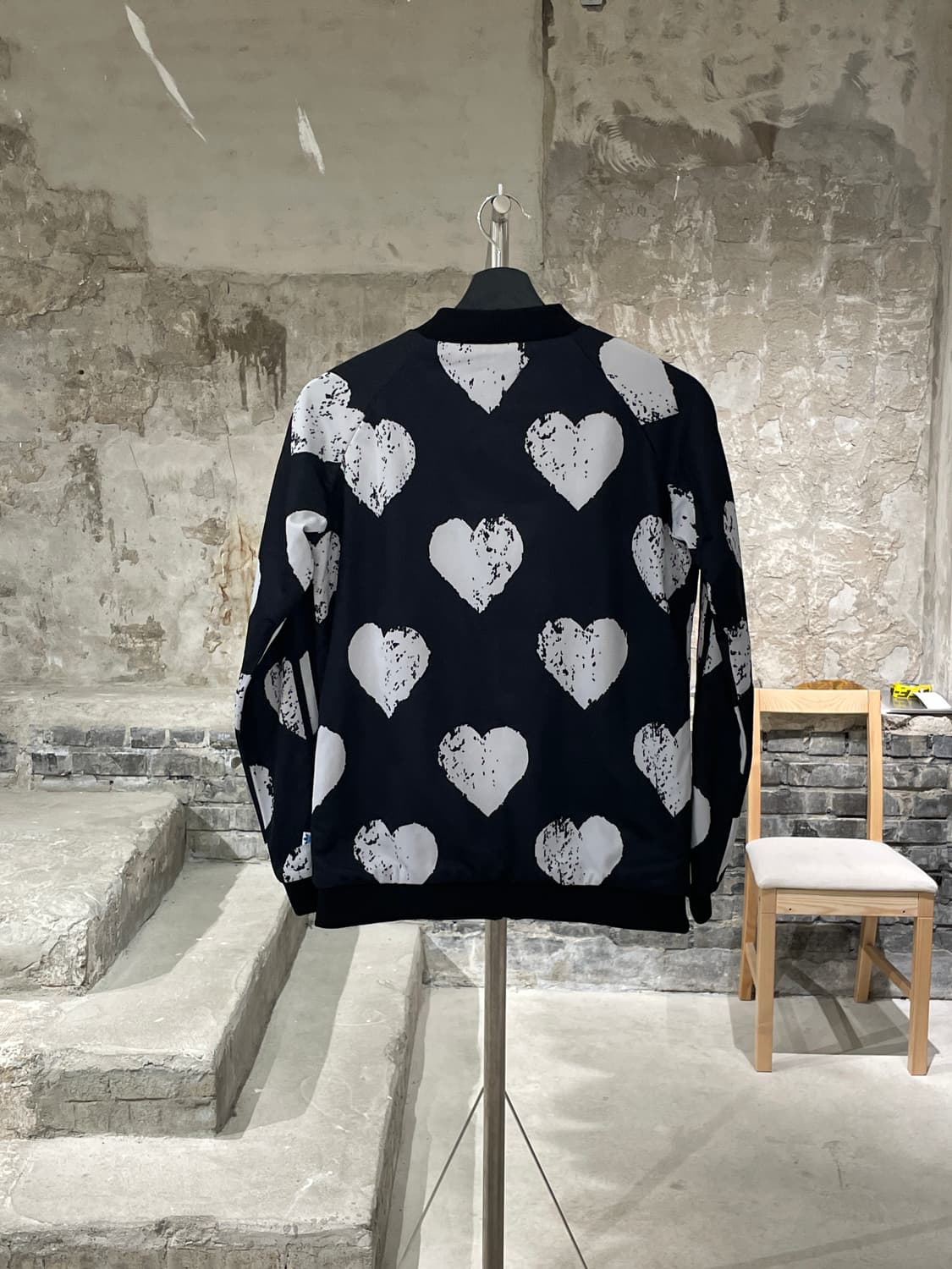 아디다스 블랙 벌키 하트 파이어버드 트랙 져지 상품이미지6