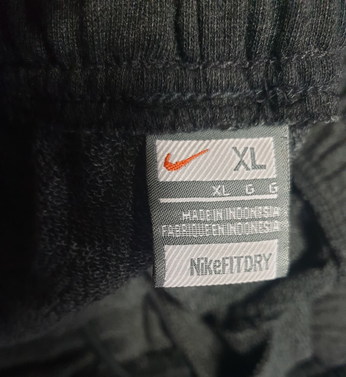 나이키 00s FIT DRY 솔스우시 스트레이트 스웨트 팬츠 차콜(XL) 상품이미지3