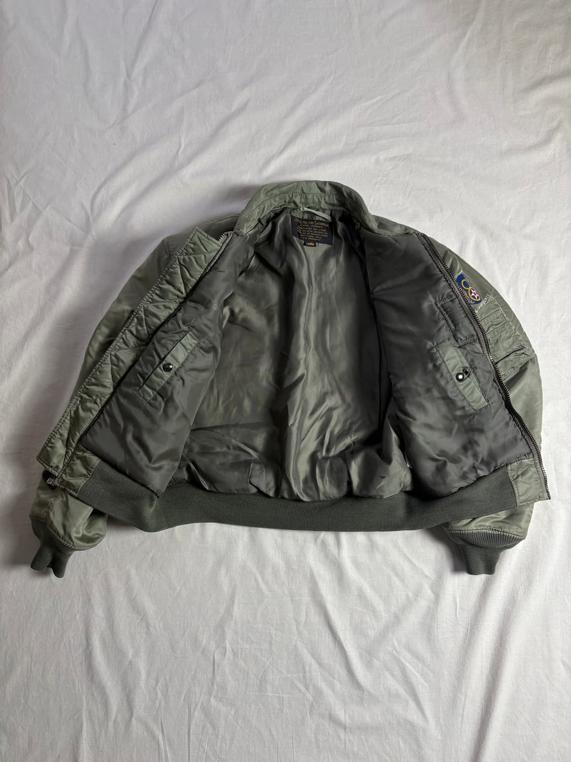 CamoLand 카모랜드 US B-15 항공점퍼 L 상품이미지3