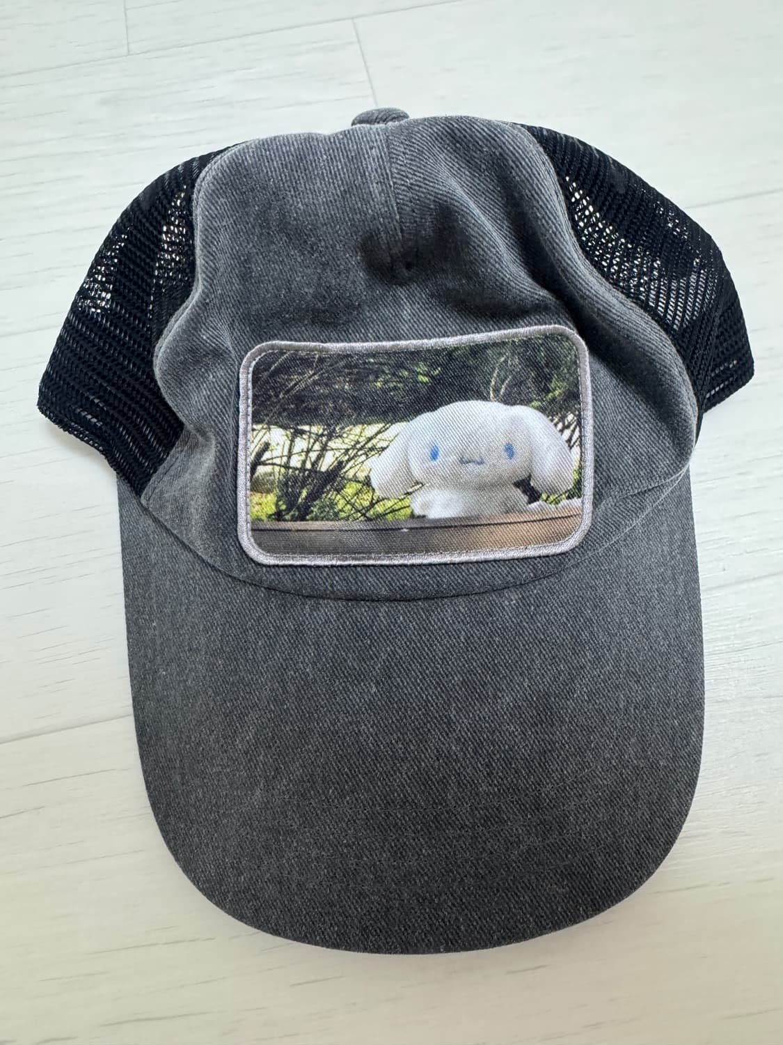 코이세이오(스마트어반유즈풀) 시나모롤 볼캡 차콜 상품이미지2