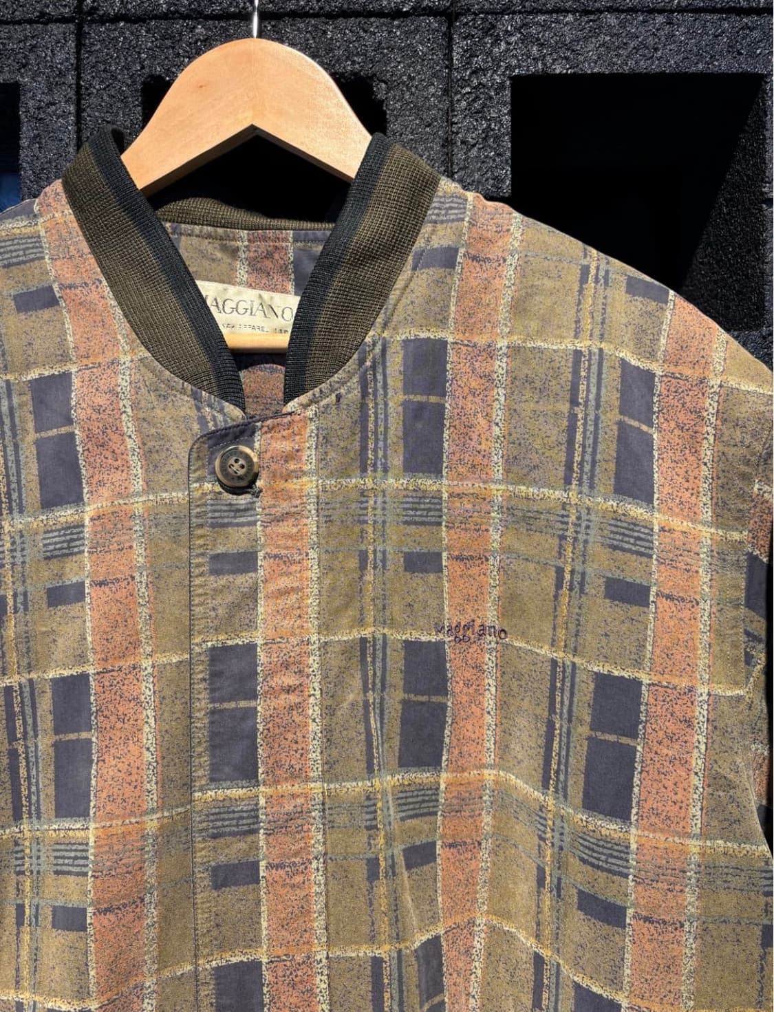 Maggiano 빈티지 체크자켓 상품이미지2