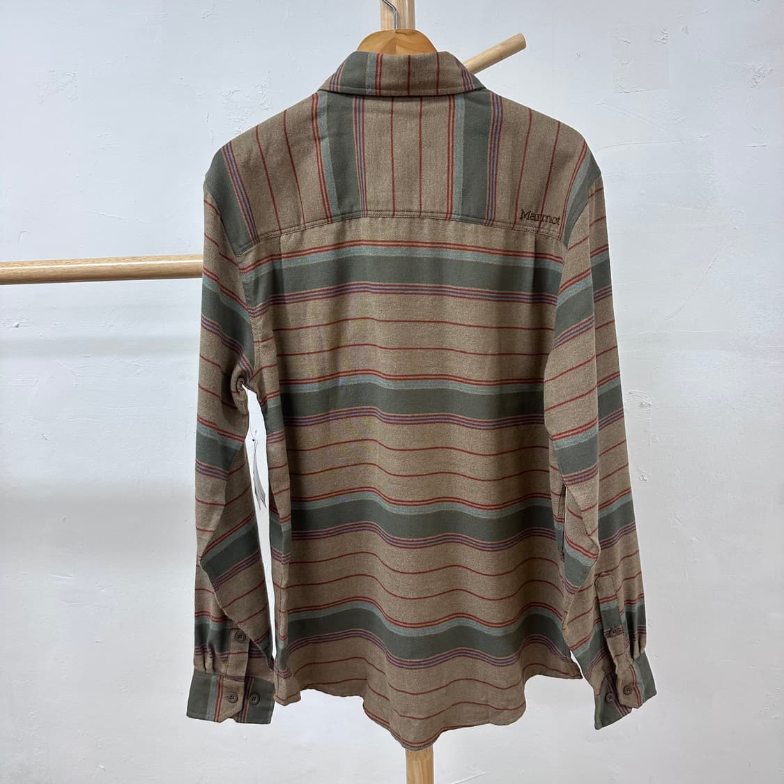 (새상품) 마모트 단가라 포켓 긴팔 남방 셔츠 M 105 상품이미지4