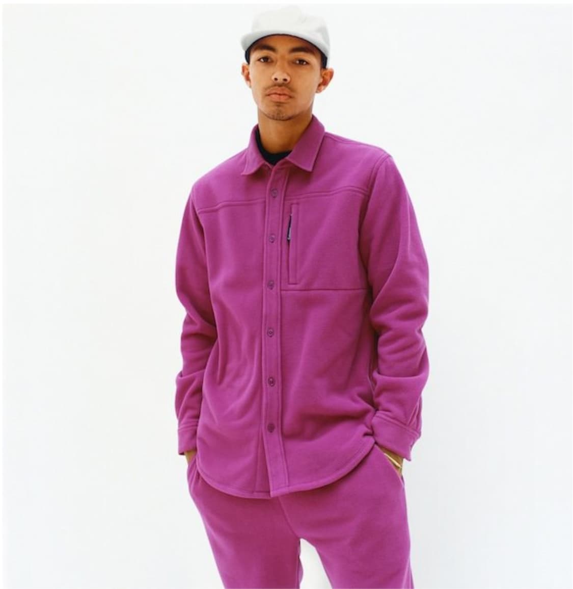 supreme 슈프림 15FW 폴라텍 후리스 셋업 마젠타 상품이미지10