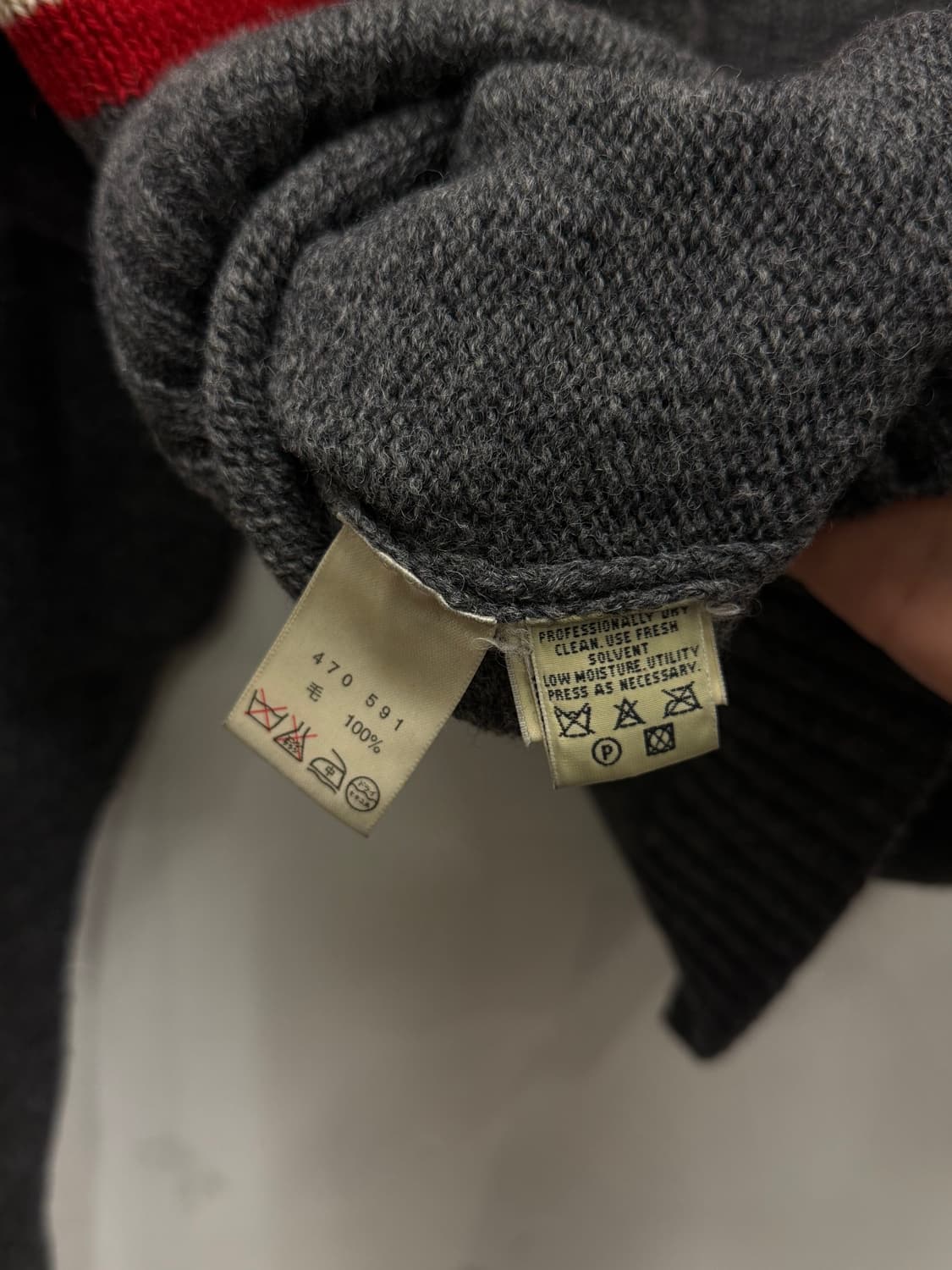 L) Eddie Bauer Wool V-Neck Sweater 상품이미지8