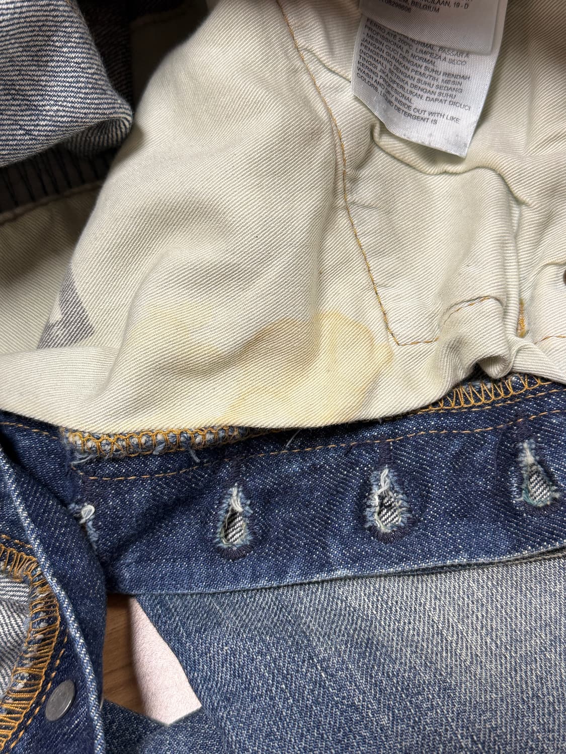 리바이스 LVC47501 리페어진 32 사이즈 상품이미지5