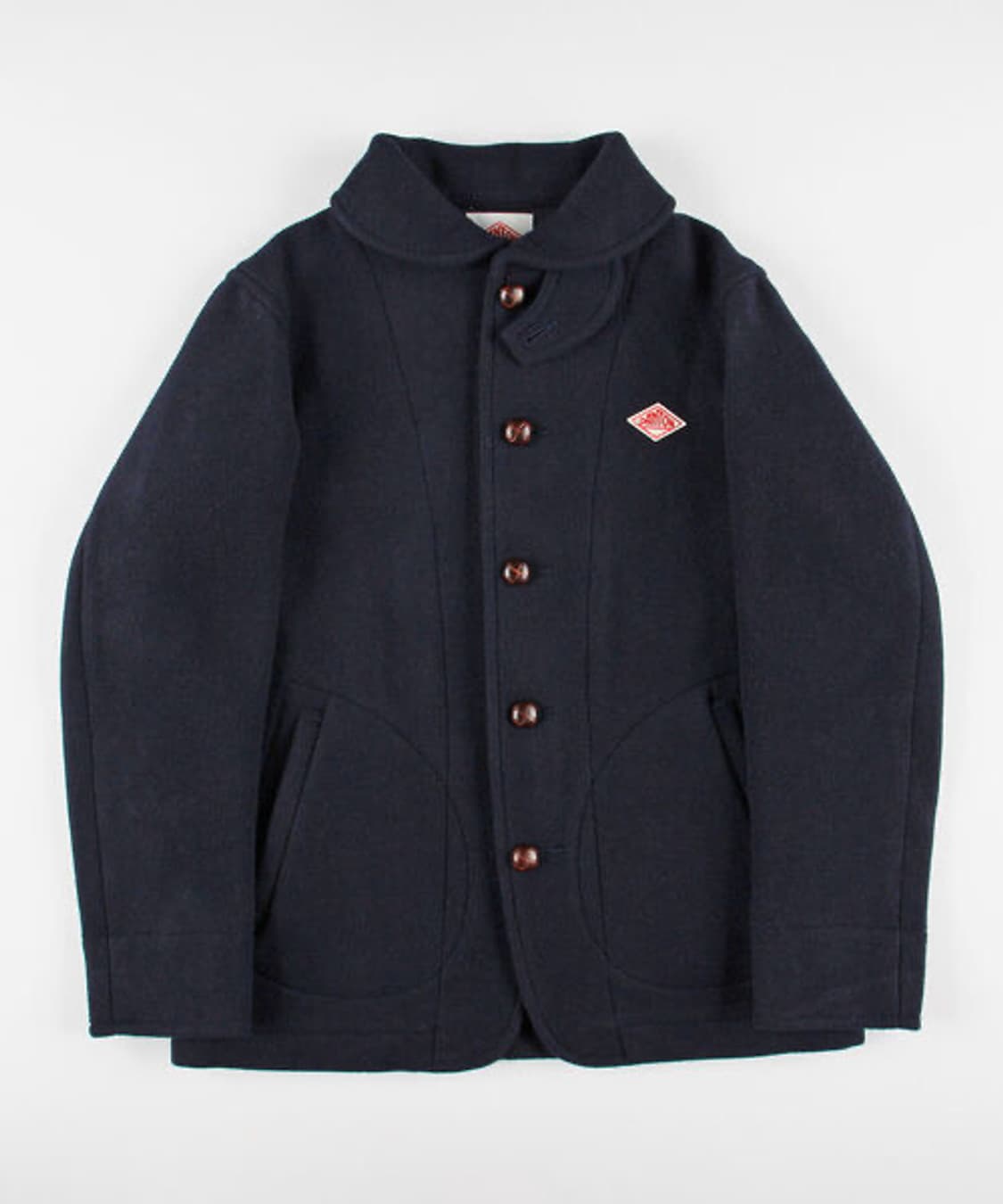 DANTON 단톤 울 하프코트 여성용 38사이즈 네이비 상품이미지1