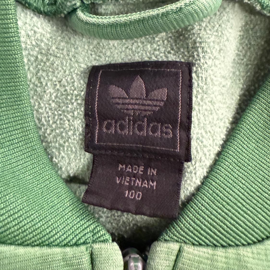 아디다스 초노 그린 옐로우 슈퍼스타 올드스쿨 져지 트랙탑 100 상품이미지5