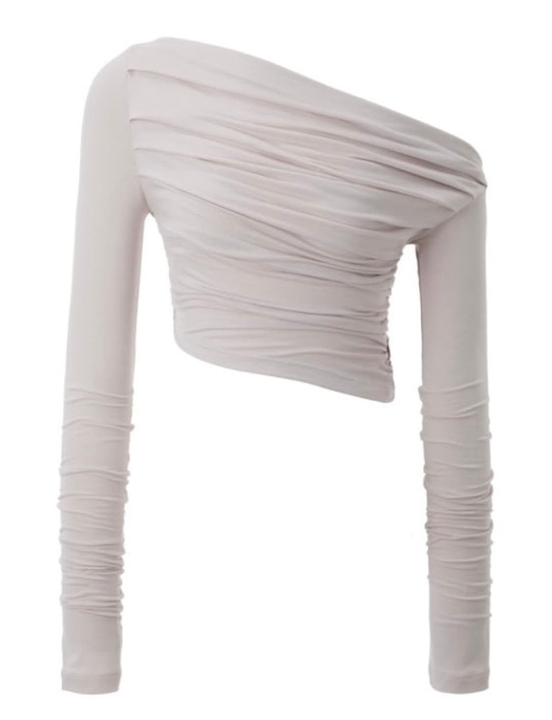 쓰리타임즈 드레이프 블라우스 핑크 상품이미지1