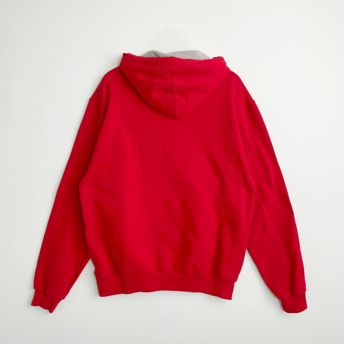 F2 챔피온(Champion) 레드 리버스위브 후드티 L사이즈 상품이미지3