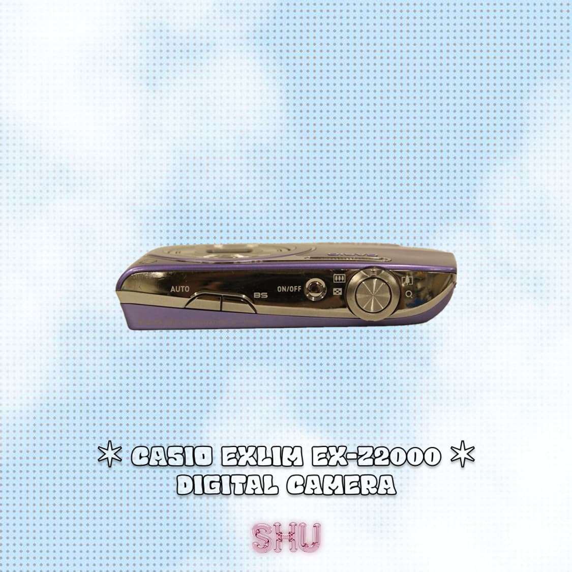 카시오 엑슬림 EX-Z2000 빈티지 디카 퍼플  상품이미지6