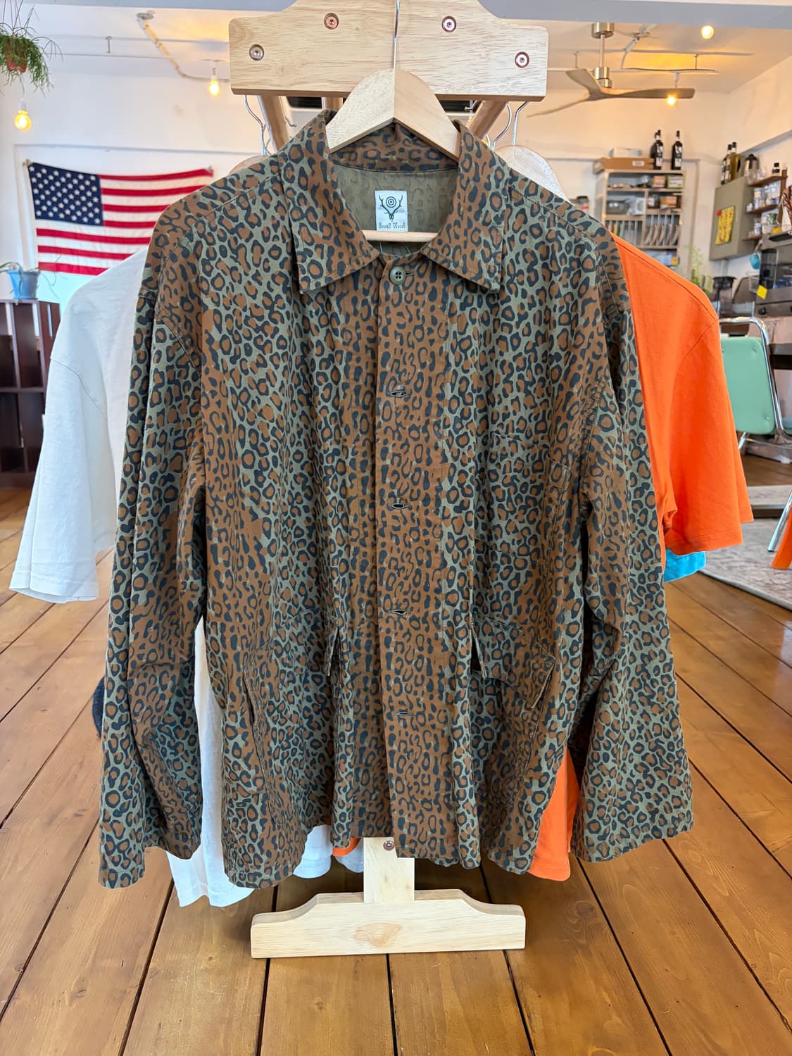 남이서팔 레오파드 헌팅자켓 / L 상품이미지1