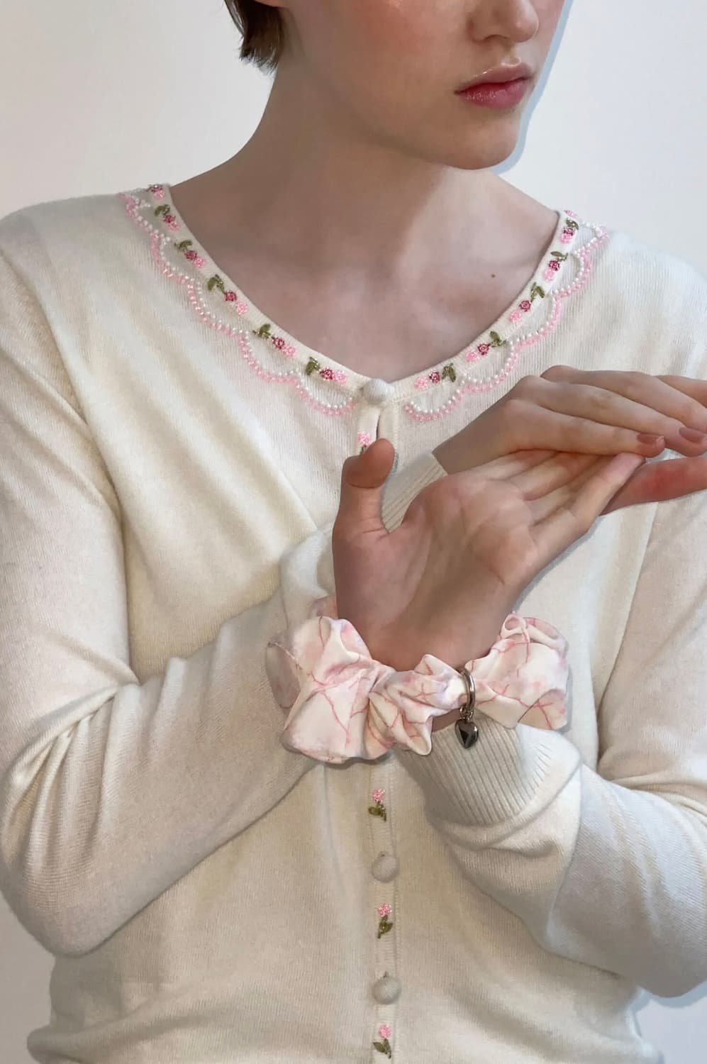 시눈 비즈 포인트 가디건 상품이미지2