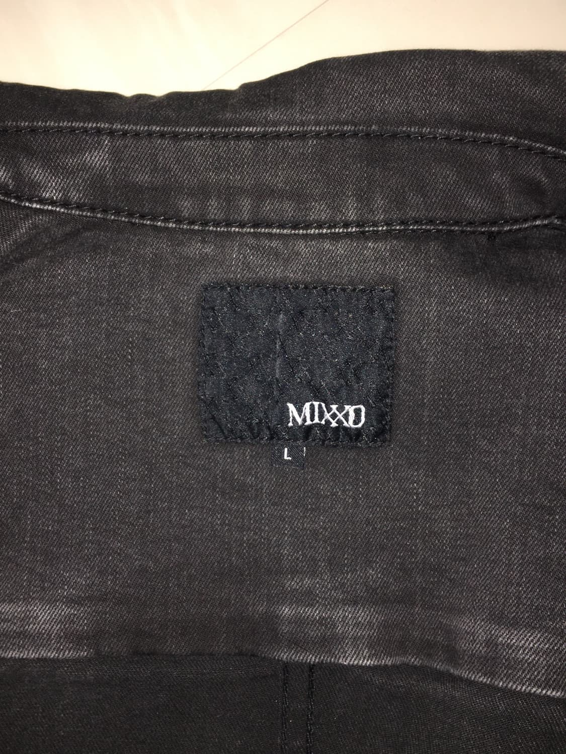  Mixxo black denim jacket  상품이미지4