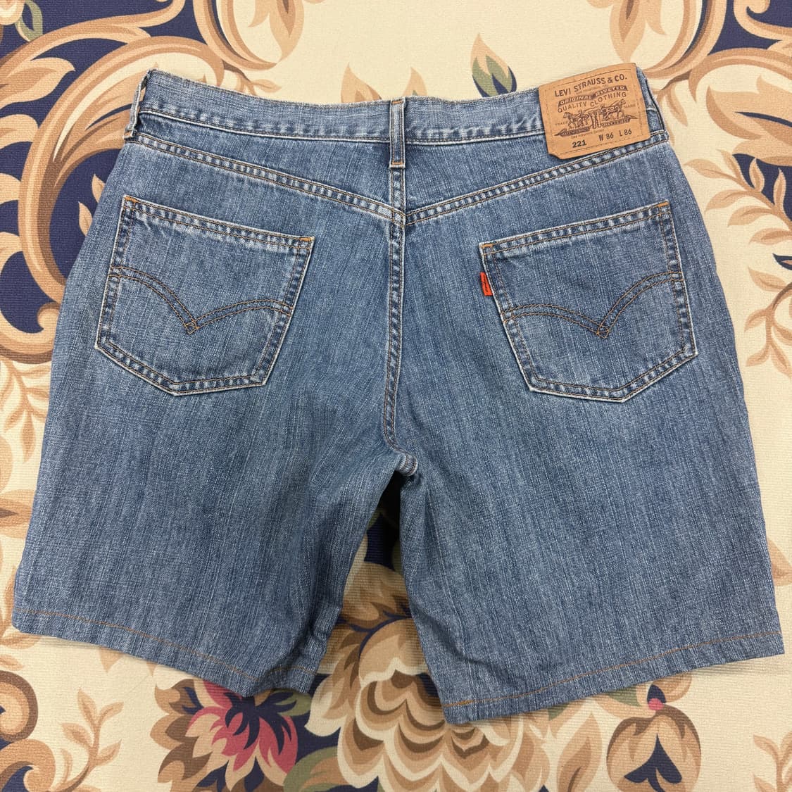 (32)리바이스 Levis 221오렌지탭 데님반바지 상품이미지1