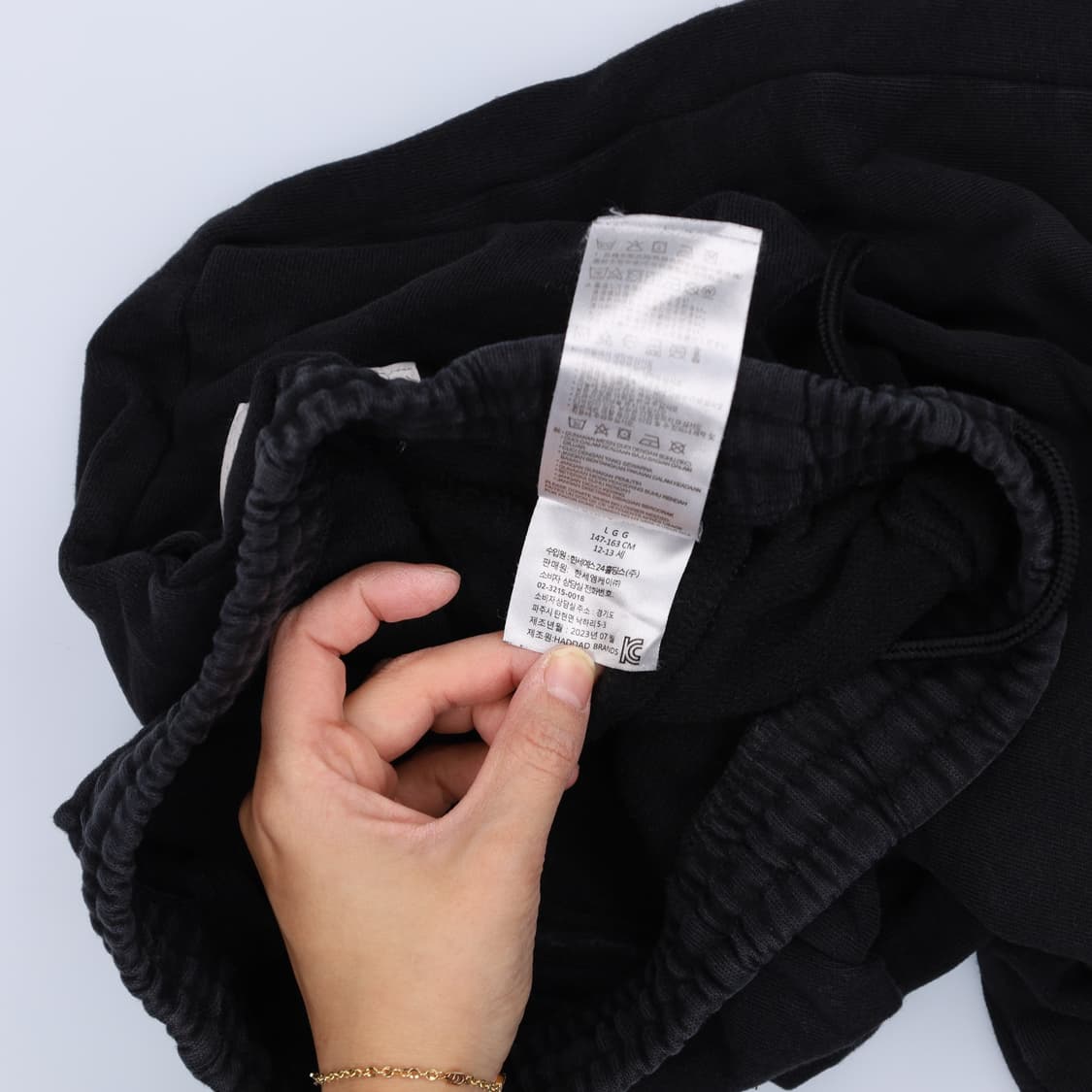 [L(12-13Y)] 신형 나이키조던 키즈여성 기모조거팬츠 1219H1 상품이미지5