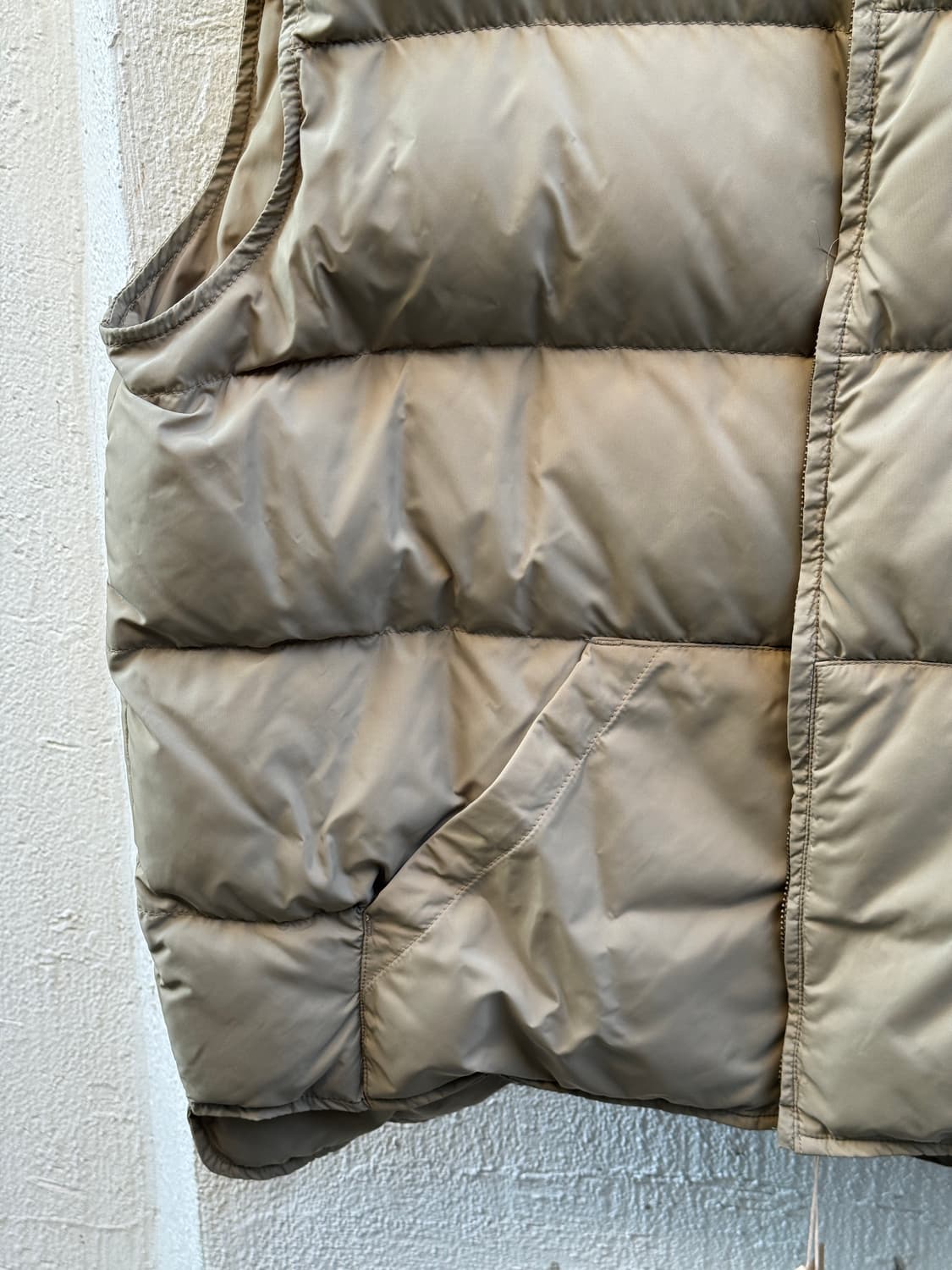 80s 에디바우어 구스다운 퀼팅 베스트 (XL) 상품이미지3