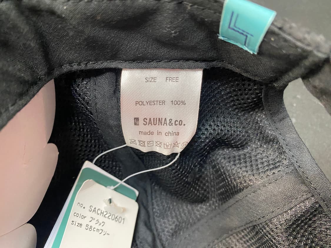 Sauna&co vintage style cap볼캡 새상품 상품이미지8