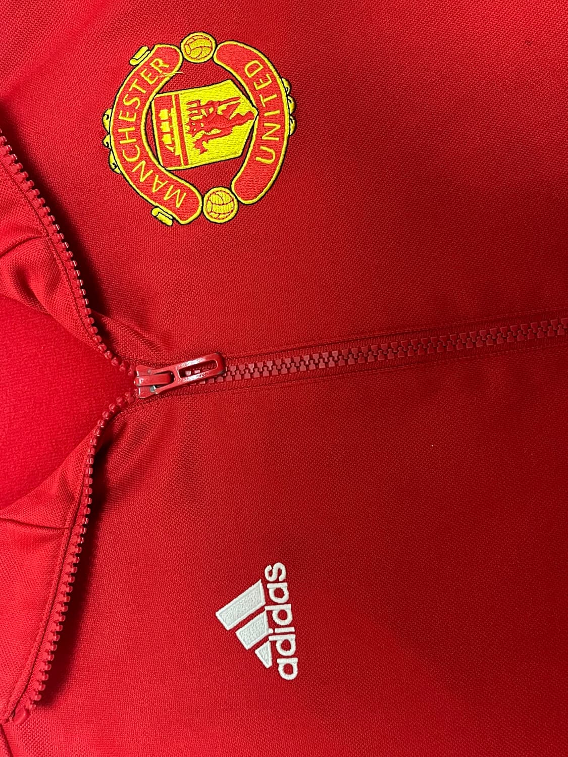 아디다스 맨유 빨강 레드 트랙탑 져지 맨체스터유나이티드 상품이미지3