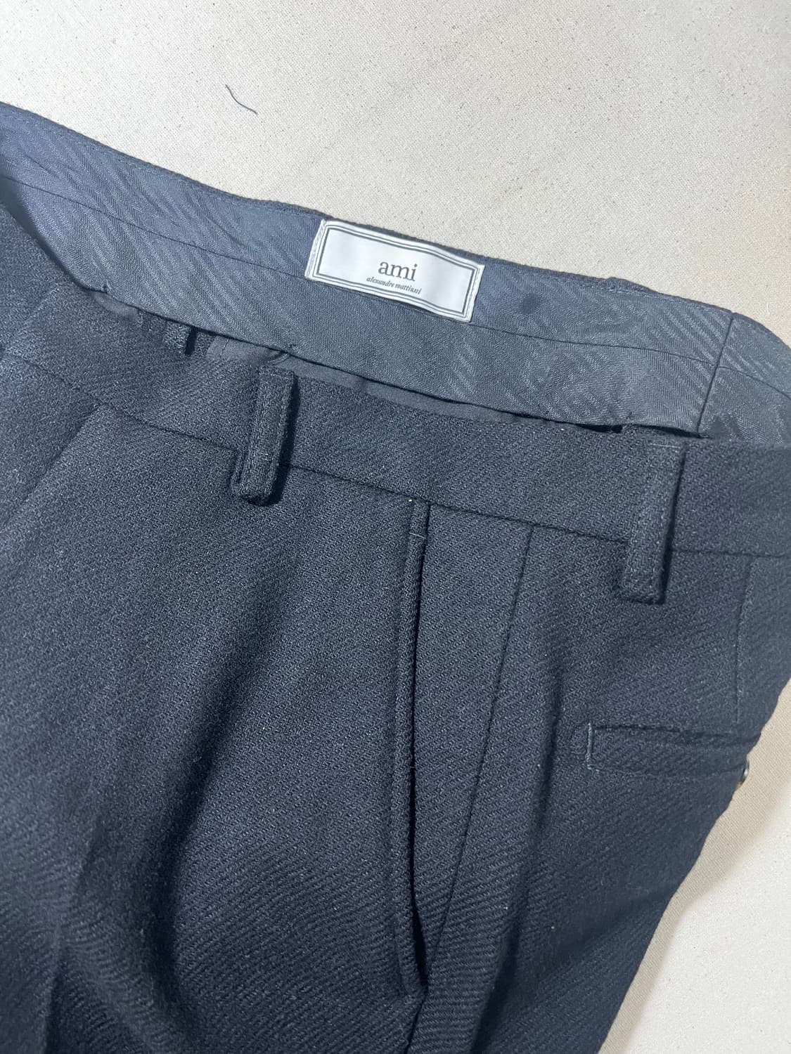 아미 울 슬랙스 상품이미지2