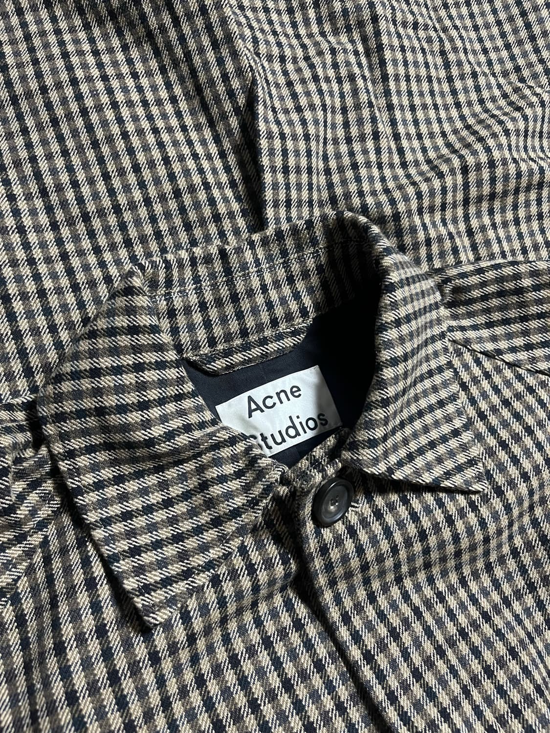 Acne Studio 아크네 Oles올레스 발마칸 코트 상품이미지3