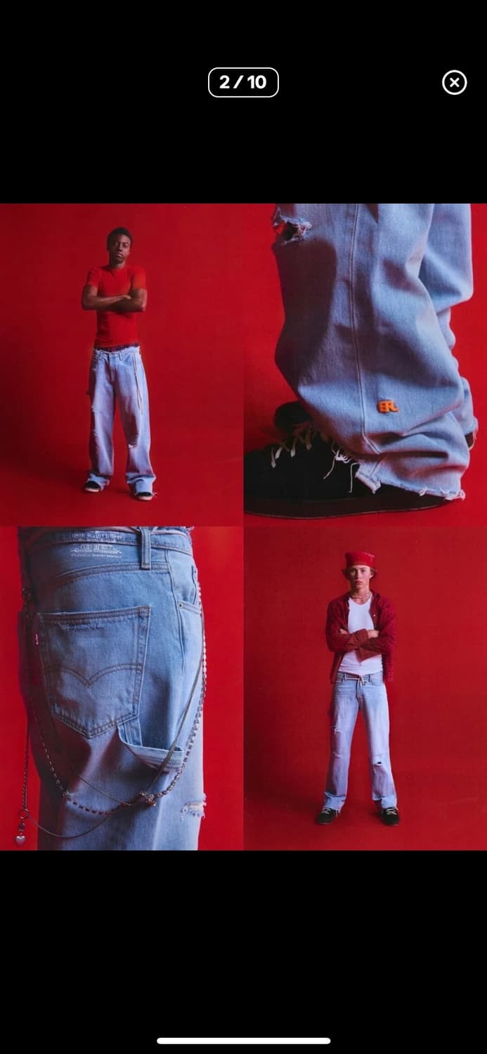 [34] ERL LEVIS STAY LOOSE 데님 상품이미지9