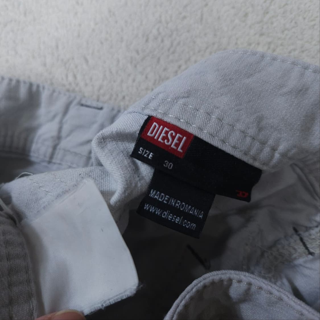 디젤 코튼 워크 팬츠 30 상품이미지8