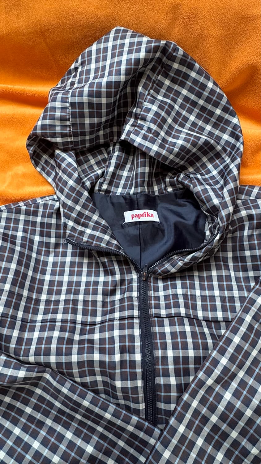 릿킴 체크 바람막이 상품이미지3