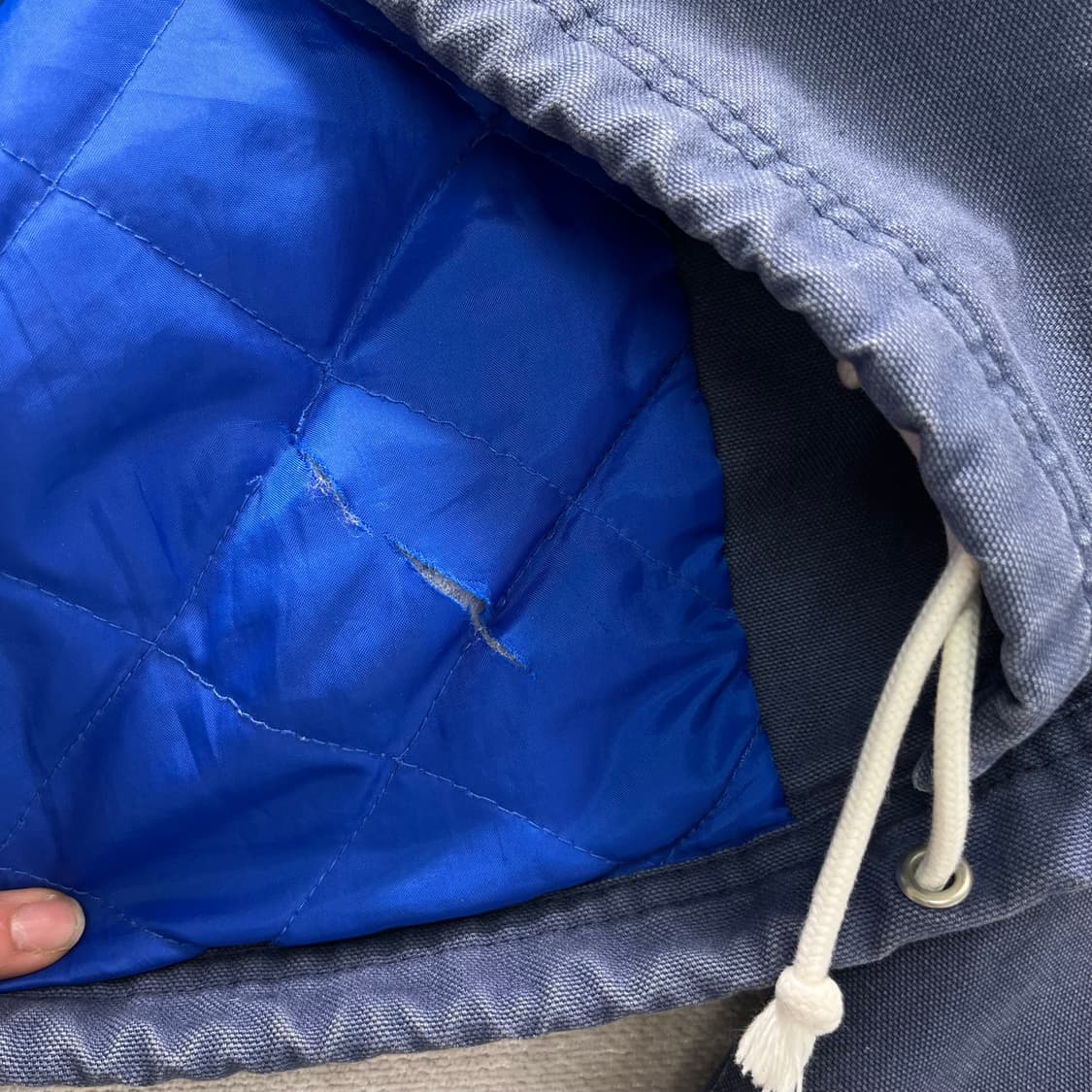 105 나이키 백로고 누빔 코치자켓 상품이미지7