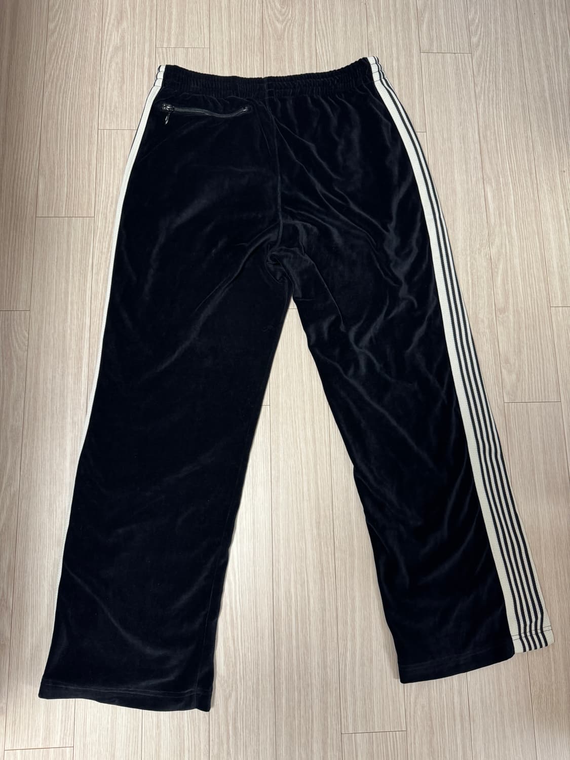 니들스 LHP 벨루어 트랙 팬츠 바지 화이트블랙 M 상품이미지4