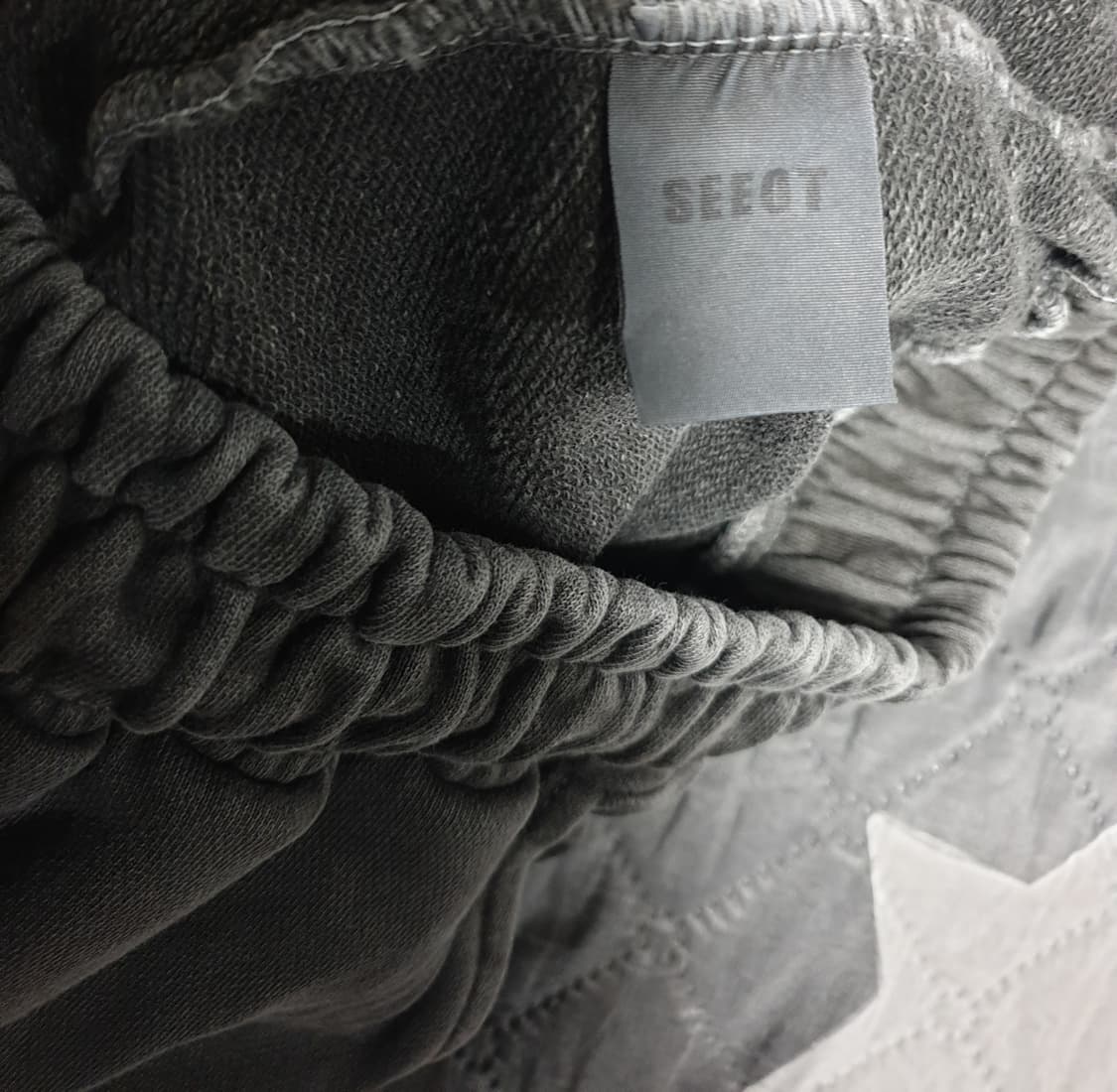 SEEOT 더블니 카펜터 피그먼트 워시드 와이드 스웻 팬츠 (F) 상품이미지3