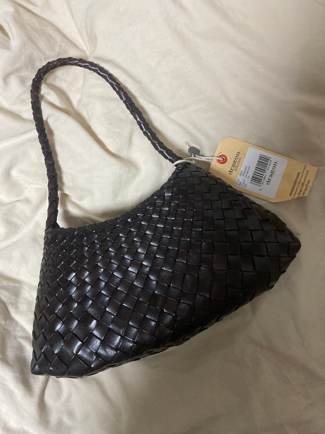 [새상품] 드래곤 디퓨전 로잔나 백 가방 브라운 상품이미지1