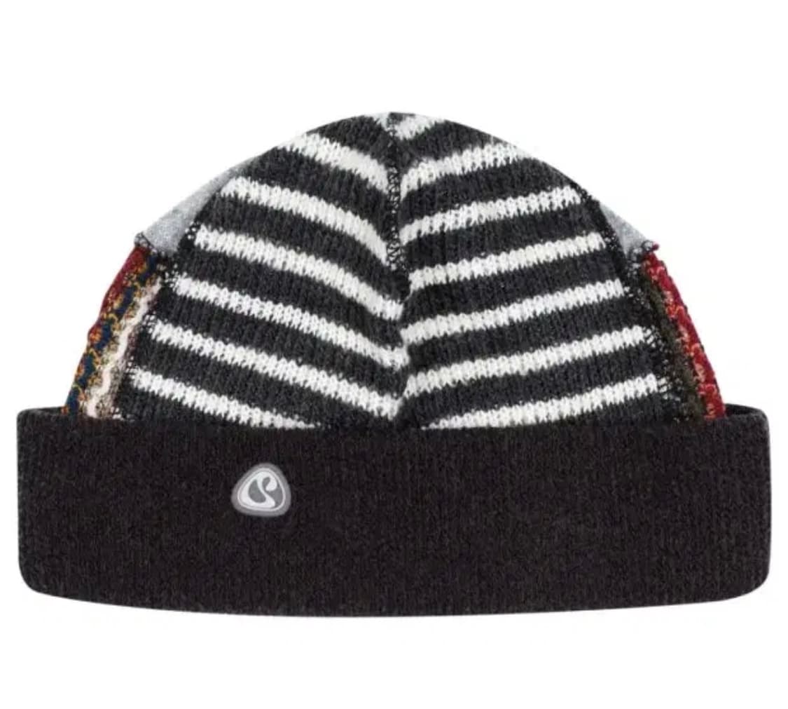 코이세이오 패치워크 비니 브라운 상품이미지1