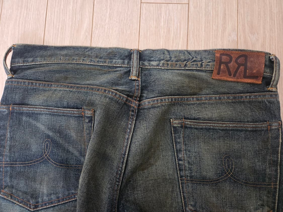 역대급워싱 RRL 기빈스진 판매합니다 34/30 상품이미지5