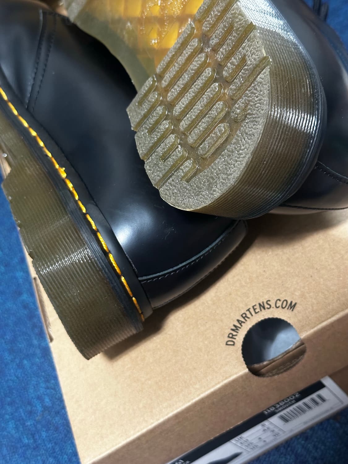 닥터마틴 1461 3홀 블랙스무스 270 상품이미지2