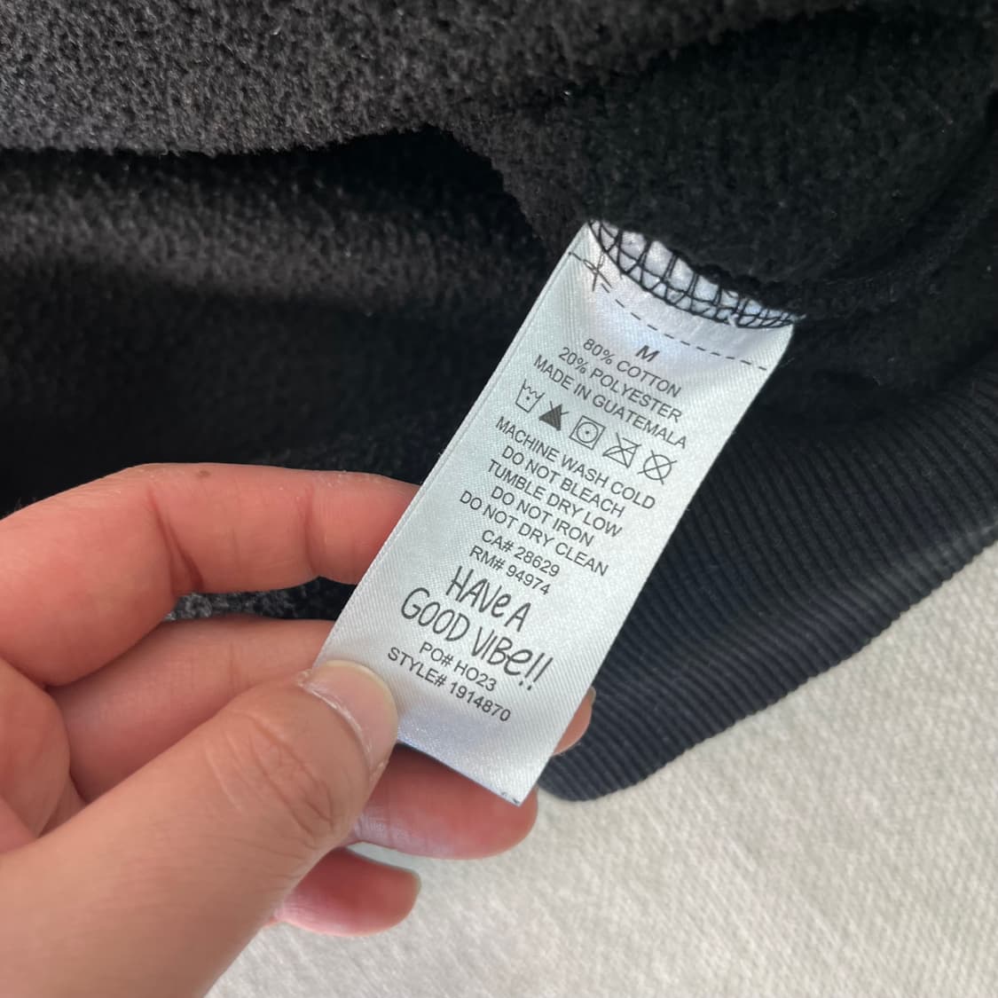 100 스투시 베이직로고 맨투맨 상품이미지6