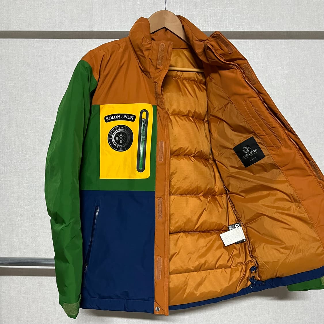 코오롱스포츠 고어텍스 컬러 블록 점퍼 90 상품이미지7