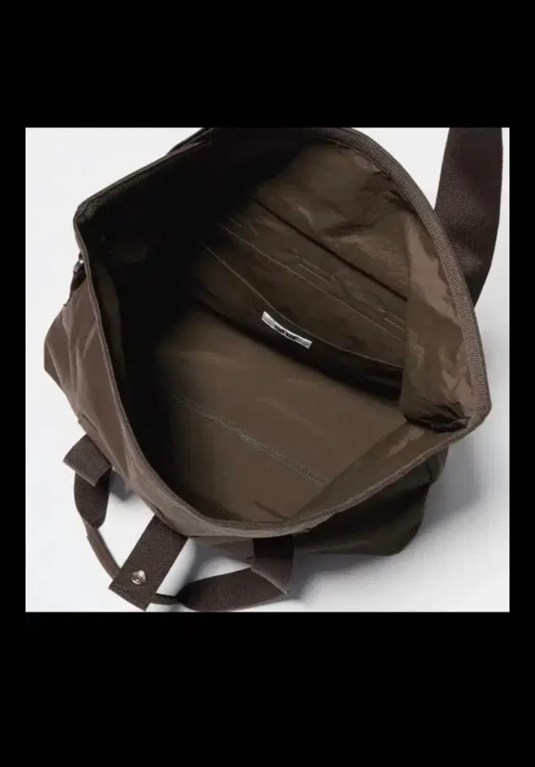 유니클로u 24fw 롤백 다크브라운 상품이미지2