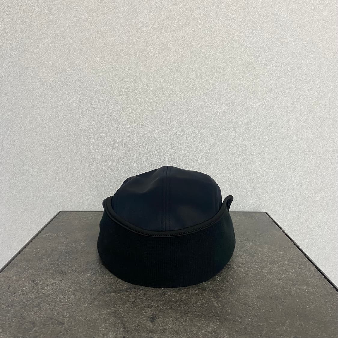 (OS) 슈프림 박스로고 이어플랩 캠프캡 모자 블랙 상품이미지4