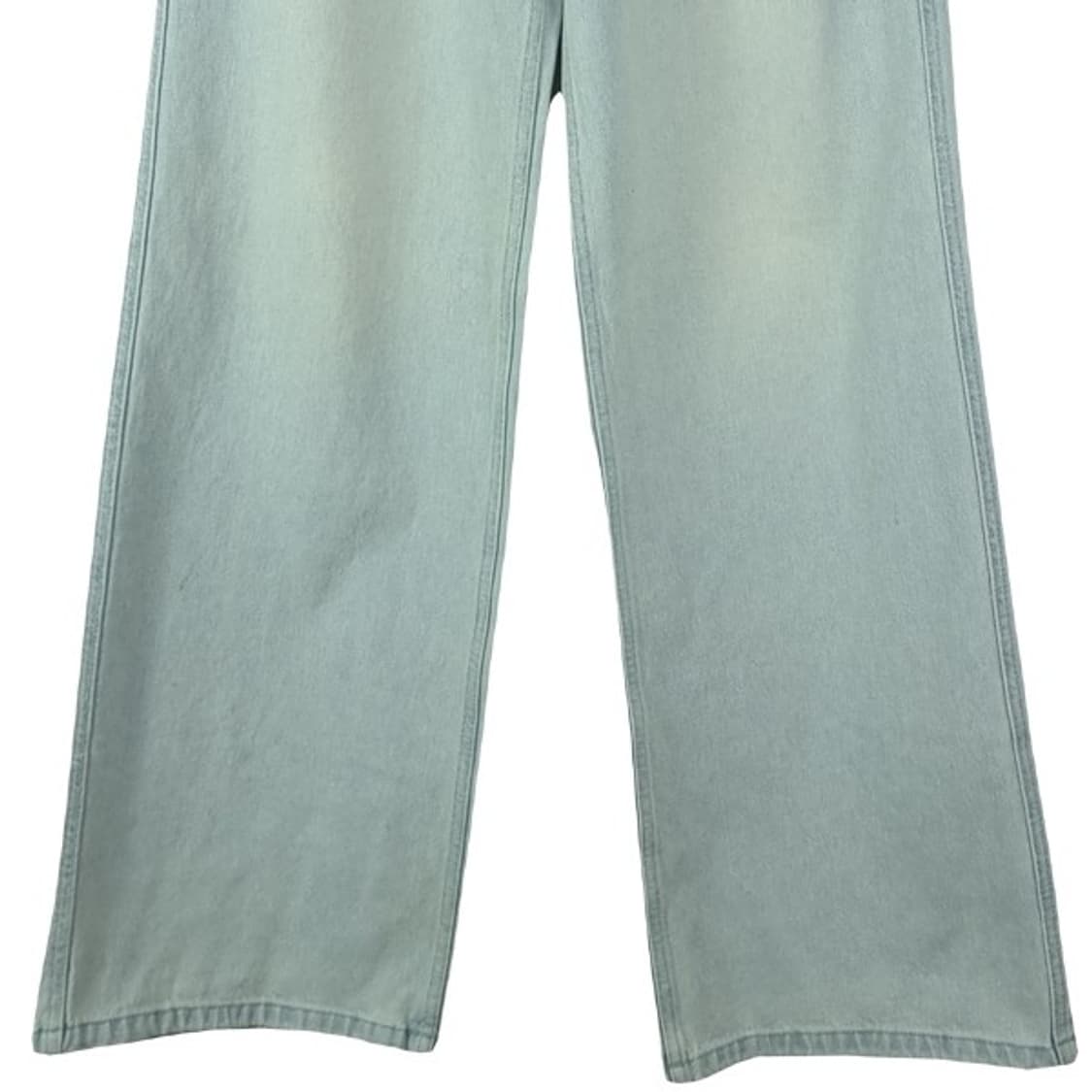 [LEEY YEEL] 아이스워싱 스터드 리벳 와이드 데님팬츠 M19816 상품이미지5