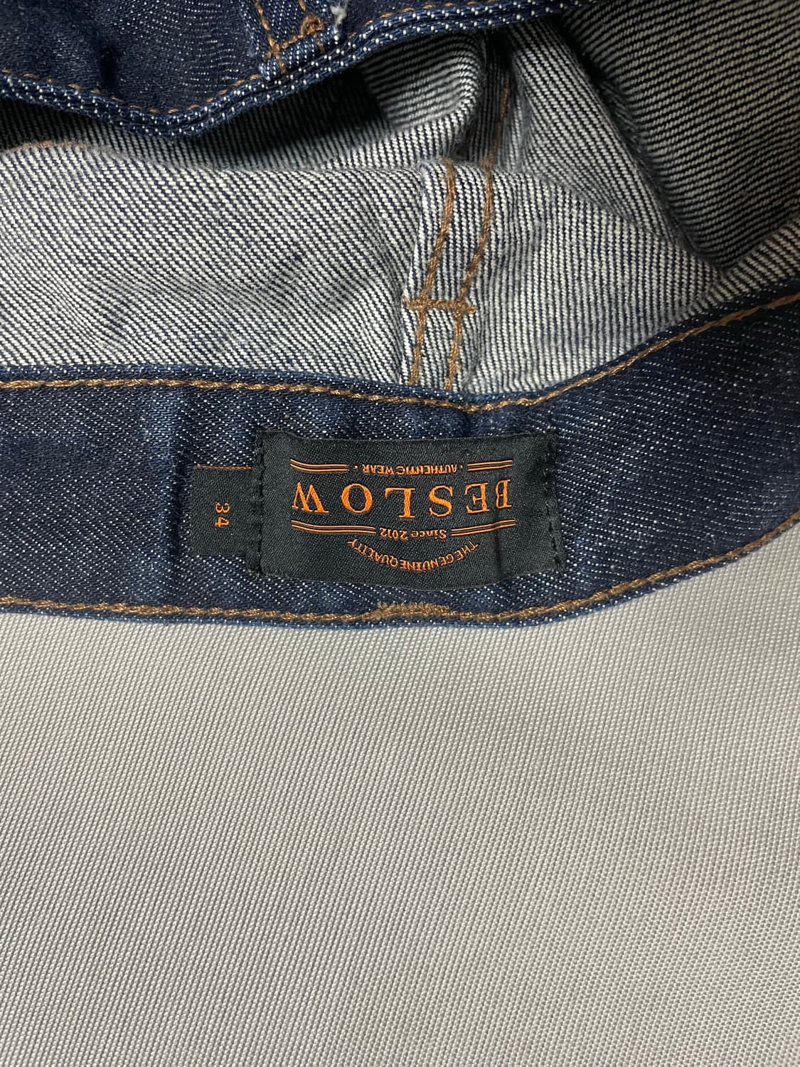 비슬로우 생지데님 상품이미지3