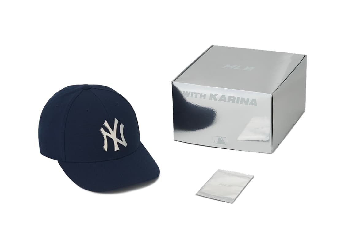 MLB 카리나 익스클루시브 스트럭쳐 볼캡 뉴욕 양키스 네이비 상품이미지6