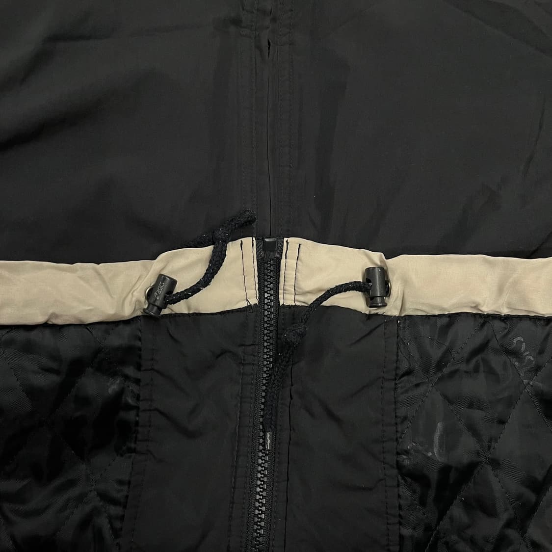 [정품/100] 아식스 네이비 후드 바람막이 점퍼 b10 상품이미지8