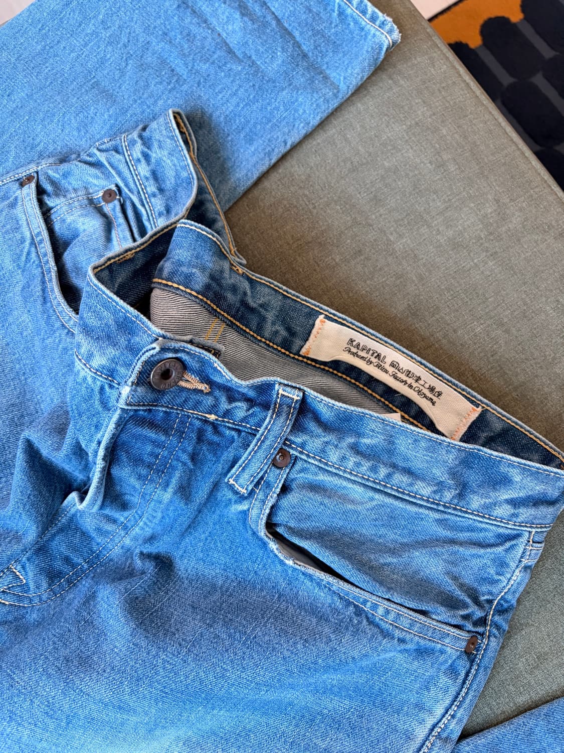 KAPITAL 14OZ MONKEY CISCO(1_2YEAR) 상품이미지6